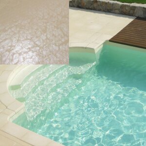 Elbtal Elbe Pool Surface SBGD 160 bedruckt 1,6 mm 1,65m x 25m 41,25 m²  Rolle