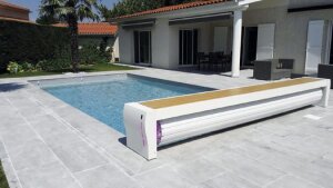 WALU Roll Lamellenabdeckung mit Flügeln ohne...