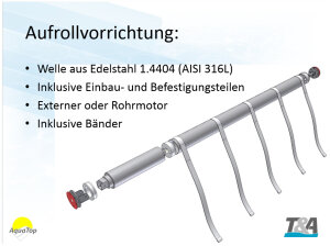 T&A AquaTop Unterflur-Abdeckung Mechanik Scuba mit...