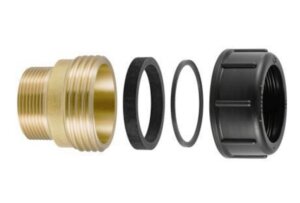 PVC/PE Verschraubung 50 mm PE-MS-Stutzen mit Verschr. 50...