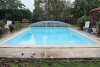 VÖROKA Vario Schwimmbad Überdachung B: 5,00 m x L: 8,69 m H: ca. 2,00 m