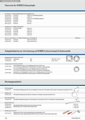Wibre Klebe- u. Druckflansch für Scheinwerfer 4.0271, 4.0272