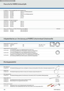 Wibre Klebe- u. Druckflansch für Scheinwerfer...