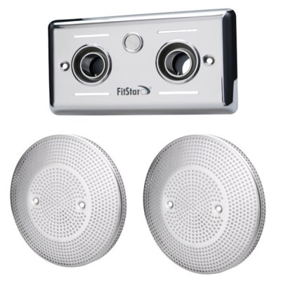 FITSTAR Anschlusssatz Evolution 2,6 kW Rotguss