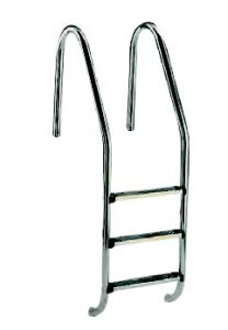 Einbauleiter Edelstahl V4A Deluxe 3-, 4- oder 5- stufig...