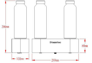 Duftstoffpumpe TwinAroma für Dampfgenerator TOLO