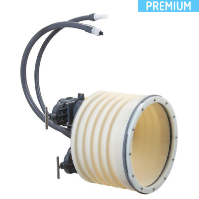 BADU Jet Quadro- /Super- Sport Zwei-Flutanlage Vormontagesatz