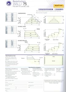 WALU 75 Schwimmbadfolie gemustert Maßkonfektion Preis pro m² Eckradius 5 cm