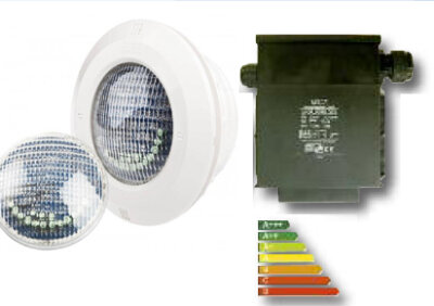 Premium LED Lichtset 1 x 12 V 70 W weiß inkl. Trafo 70 W