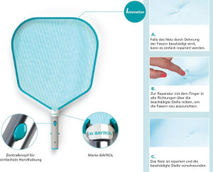 Bayrol Laubkescher flach