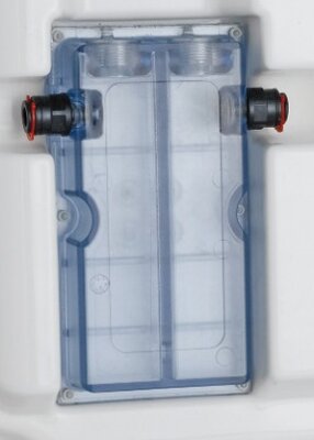 Kombidurchflusszelle für Dos pH/Rx DOS CL2 Deluxe und Basic Exact Anlagen