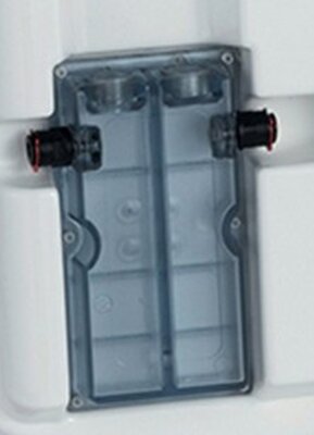 Ersatz Kombidurchflusszelle für Swim-tec® DOS pH Basic Exact Dosieranlage mit einer offenen Zelle
