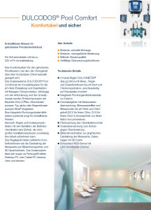 ProMinent DULCODOS® Pool Comfort mit Web/Lan Server