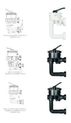 PERAPLAS/ PRAHER Sterndichtung SM20 Kammerdichtung 6-Wege-Ventil 2"