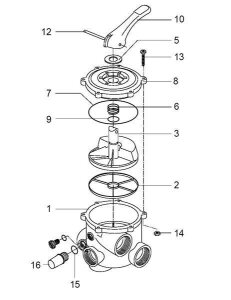PERAPLAS/ PRAHER Sterndichtung SM20 Kammerdichtung...