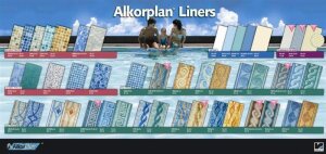 Aktion Alkorplan XTREME Schwimmbadfolie 1,65m x 25 m 41,25 m² Rolle Volcano