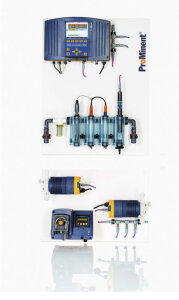 ProMinent Dulcodos Pool DSPA Messbereiche pH / Redox / Chlor frei / Chlor gebunden nach DIN 19643