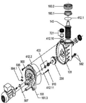 Speck Kondensator 18 MF für 40/110 E