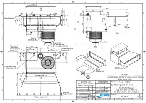 Behncke Oberflächenabsauger Typ B 500 Slim AISI 316...