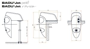 Einhänge-Gegenstromanlage Badu Jet Perla 400 V weiß