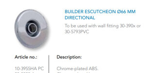 Balboa Whirlpool Düsen Builder Escutcheon Rosette...