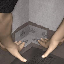 LUX ELEMENTS DRY-DBIE Dichtband für Innenecken