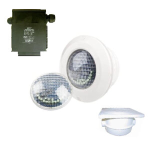 LED-Unterwasserscheinwerfer SET Power-Line Farbe weiss...