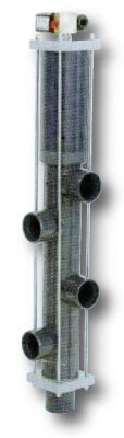 Besgo Stangenventil 5/2 Wege mit automatischer Rückspülung DN 40/Ø 50 mm Stichmaß 125 mm