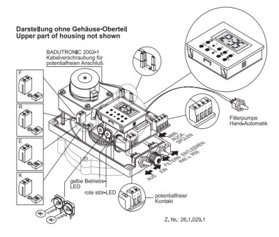 Speck Badutronic 2002 Antriebszahnrad klein