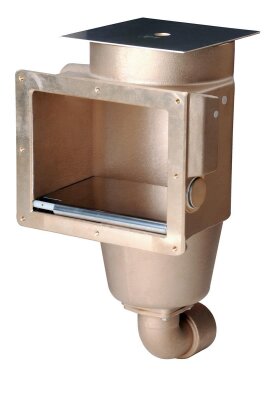 AllFit Skimmer TYP 126 Oberflächenabsauger 240 mit G 2” IG Rotguss