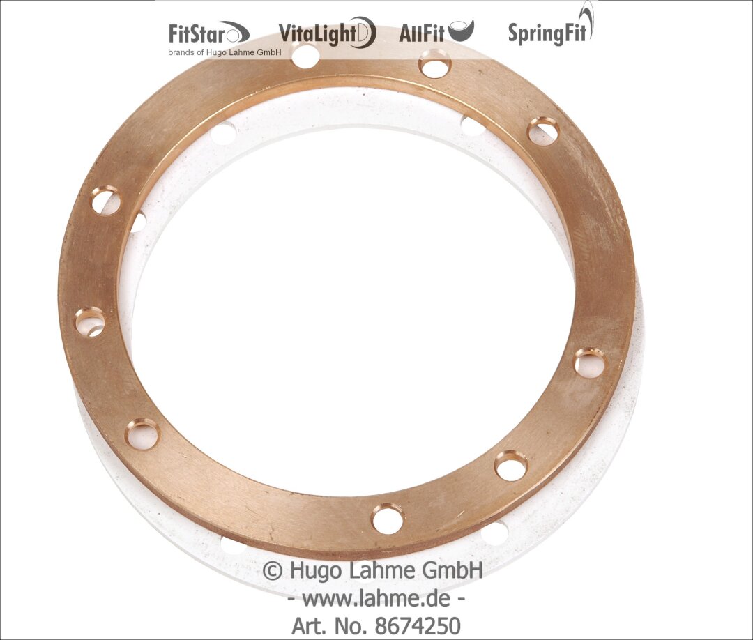 Fitstar Hugo Lahme Fitstar Folien-Flanschsatz für Wasserpilz