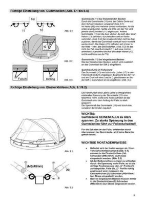 Aktion Cabrio Dome für Rundbecken Schwimmbad Überdachung