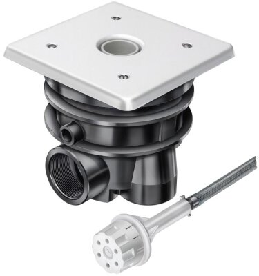 BADU Quadro Sport Combi Wand-/Bodendüse 40 mm Ausführung I