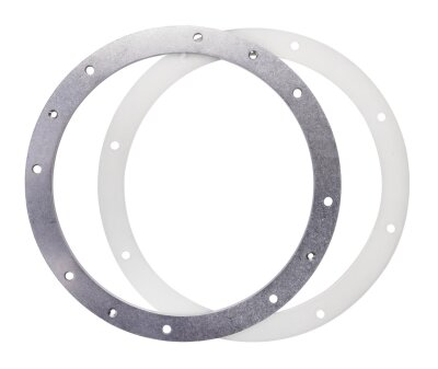 VitaLight Flanschsatz zu Einbaunische Edelstahl für Einsätze Ø 146 + 150 mm