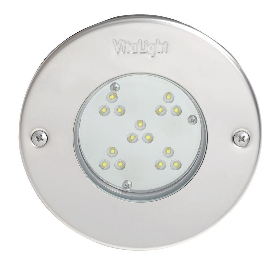Hugo Lahme VitaLight Scheinwerfereinsatz "16/4er Power LED rund" Ø 146 mm Bronze RGBW 5500 LM