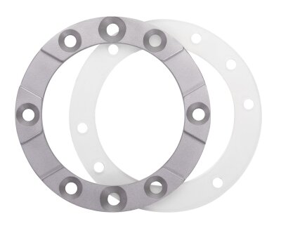 VitaLight Flanschsatz zu Einbaunische Edelstahl für Einsätze Ø 110 mm