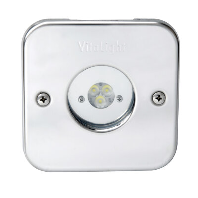 VitaLight Scheinwerfereinsatz "3er PowerLED quadratisch" Ø 113 mm