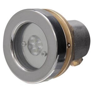 VitaLight Scheinwerfereinsatz "3er PowerLED mit Kontermutter" Ø 72 mm