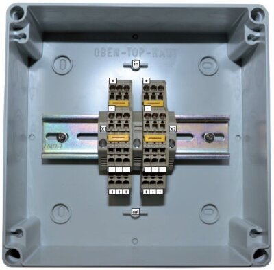VitaLight Netzteil Unterverteilung mit 4 Klemmen