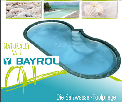 Bayrol Salzelektrolyse Polypropylen Freiformbecken Trinidad 600 x 280 x 150 cm