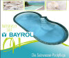Bayrol Salzelektrolyse Polypropylen Freiformbecken Trinidad 600 x 280 x 150 cm