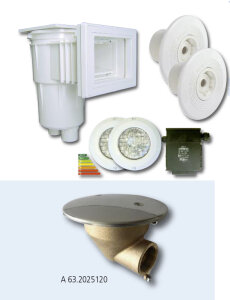 Bayrol Salzelektrolyse Polypropylen Halbovalformbecken Madagaskar