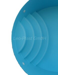 Bayrol Salzelektrolyse Polypropylen Rechteckbecken Barbados Treppenanlage links bitte bestätigen mit Skizze