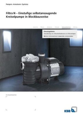 Umwälzpumpe KSB Filtra N 8E 230 V