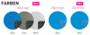 Walu Schaum Abdeckung blau ISO 6 mm Copolymer 850 gr/m²