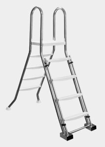 Schwimmbad Sicherheitsleiter nach DIN EN 16582-1 V2A