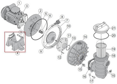 Sta-Rite Ersatzteil Laufrad für 5MPRD-1 Pumpe