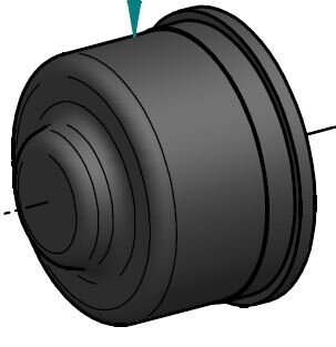 Fitstar Luftbalg für Taifun Gegenstromanlage Teil Nr. 3