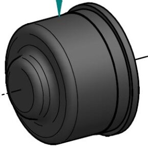 Fitstar Luftbalg für Taifun Gegenstromanlage Teil Nr. 3