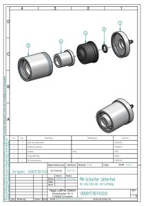Fitstar Luftbalg für Taifun Gegenstromanlage Teil Nr. 3